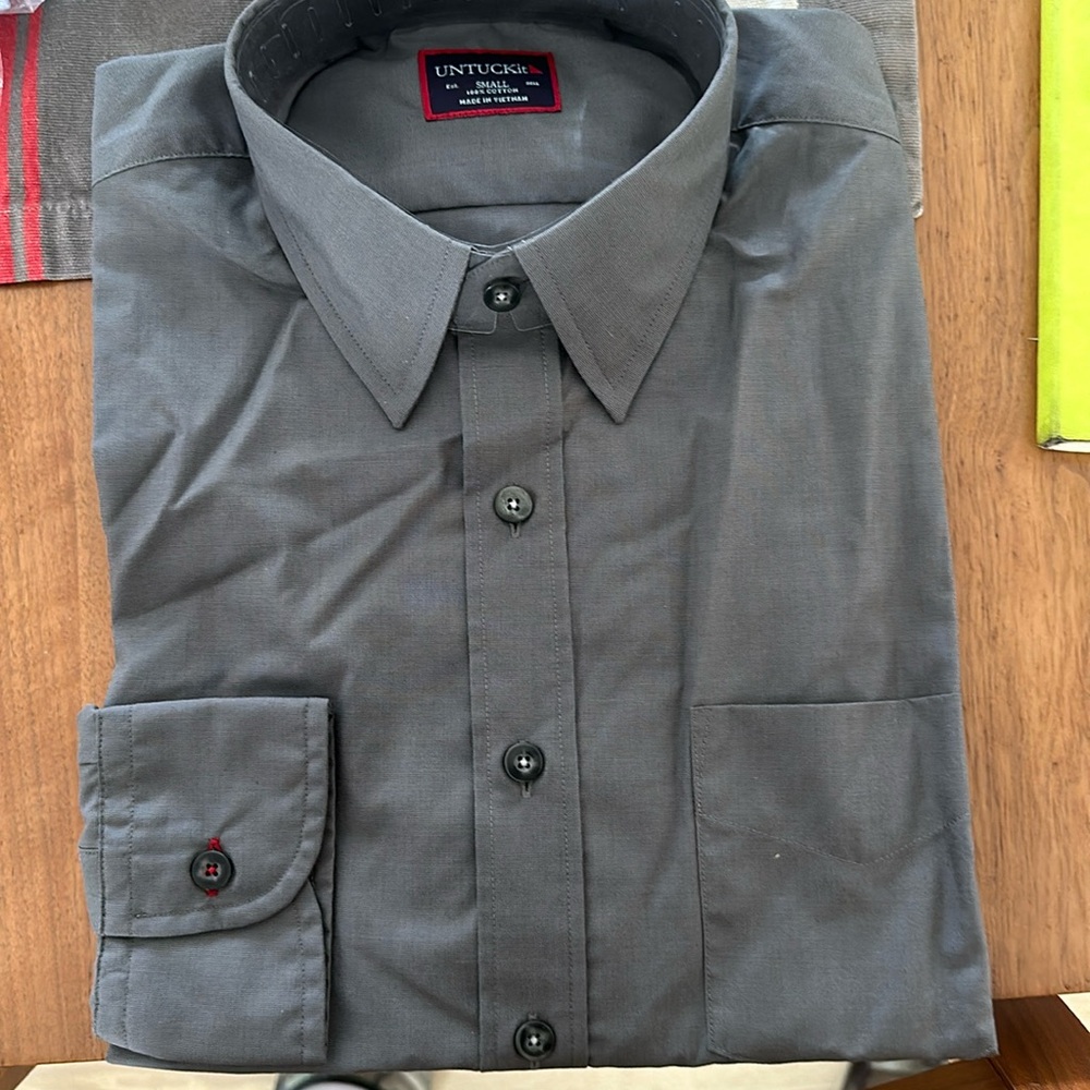 Brand New Fall Shirt, beautiful color from Untuckit.